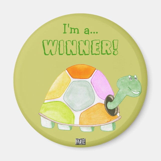 Íman Happy Tortoise Magnet (Frente)