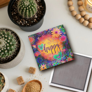 Íman "Happy", UMA PALAVRA Inspirivência