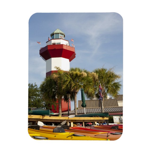 Íman Harbor Town Hilton Head Magnets (Vertical)