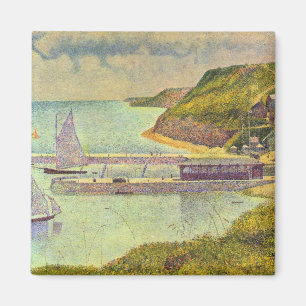 Íman Harbour Port-en-Bessin High Tide, por Georges Seur