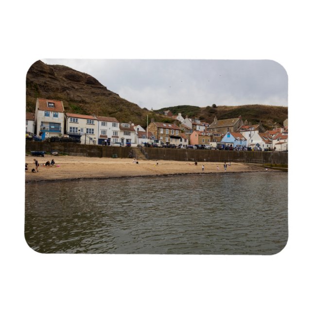 Íman Harbour View of Staithes Village (Horizontal)
