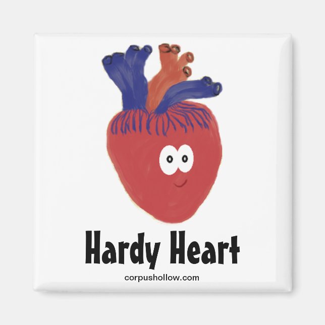 Íman Hardy Heart Magnet (Frente)