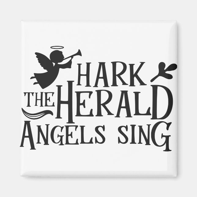 Íman Hark the Herald Angel Sing (Frente)