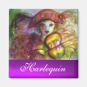 Íman HARLEQUIN ametista roxo