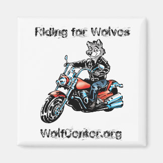 Íman Harley Wolf Square Magnet