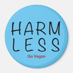 Íman Harm Menos - Go Vegan