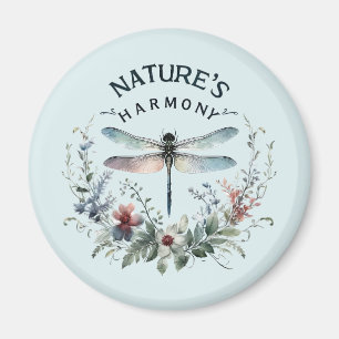 Íman Harmonia da Natureza - Dragonfly Artística