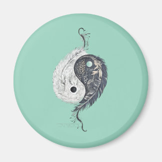 Íman Harmonia de penas Yin Yang Magnet