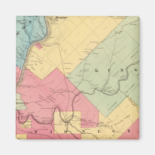 Íman Harmonia, Hickory, Kingsley, municípios de Tiones