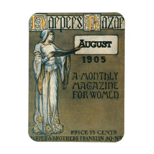 Íman Harper's Bazar August 1905