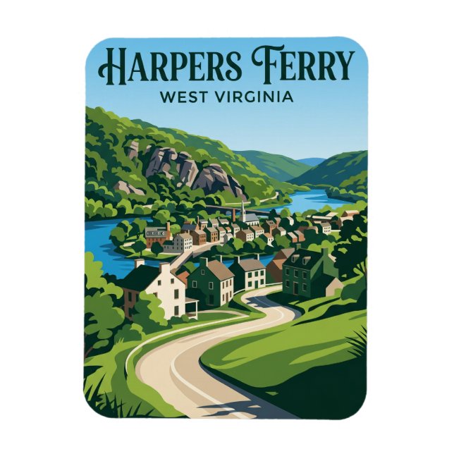 Íman Harpers Ferry EUA (Vertical)