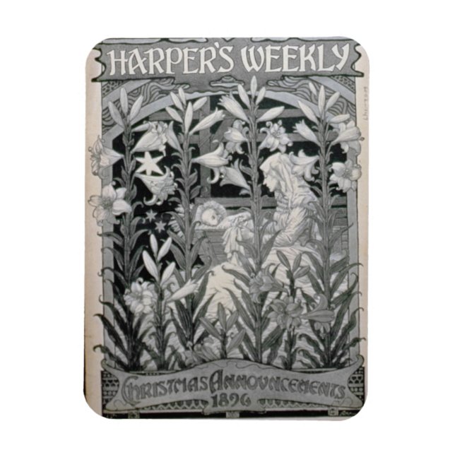 Íman "Harper's Weekly", Anúncios de Natal de 1896 (l (Vertical)