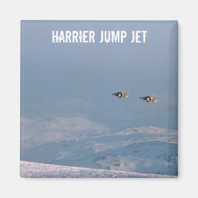 Íman Harrier Jump Jet (Frente)