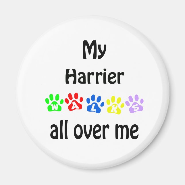 Íman Harrier Walks Design (Frente)
