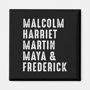 Íman Harriet Martin Maya Frederick Líderes Negros