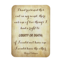 Harriet Tubman, poderosa citação de Liberdade ou M