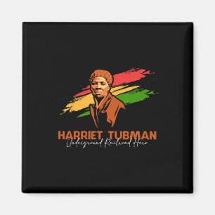Íman Harriet Tubman Underground Railroad Hero Black