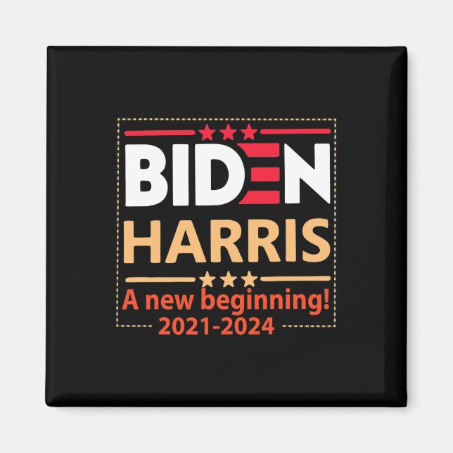Íman Harris 2021-2024 Um Novo Começo (Frente)