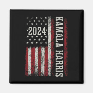 Íman Harris 2024, apoiador do American Flag Kamaka