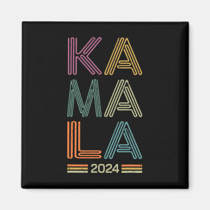 Íman Harris 2024 Para O Retro Da Campanha Eleitoral Pre
