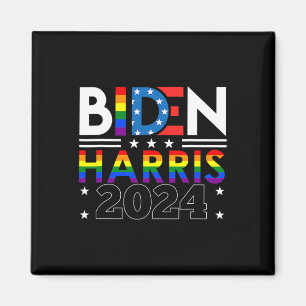 Íman Harris 2024 Rainbow Flag Orgulho gay Lgbt Democrat