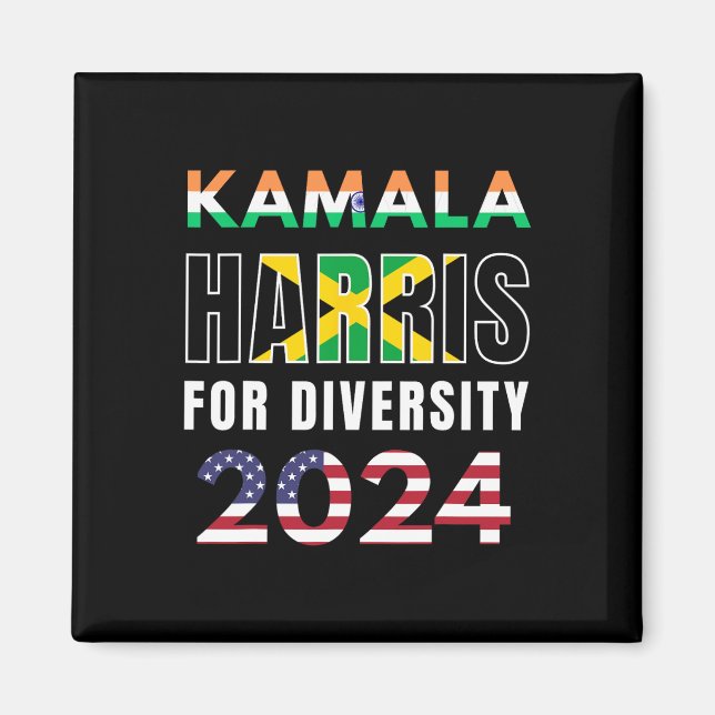 Íman Harris India Flag Diversity 2024 (Frente)