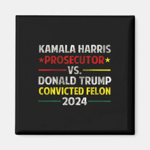 Íman Harris Promotor Vs Donald Trump Condenou Felon