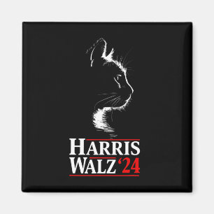 Íman Harris Tim Walz Waltz 2024 Vp Funny Cat Harris Wal