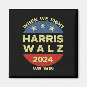 Íman Harris Tim WAlzheimer 2024 quando lutamos ganhamos