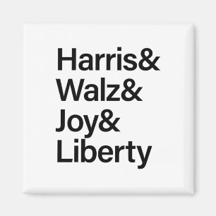 Íman Harris W Joy Liberdade Vote Kamala Harris Presiden