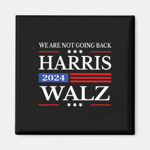 Íman Harris Waltz 2024 Não vamos voltar Kamala Harr