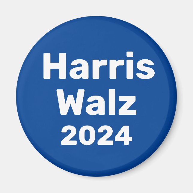 Íman Harris / Walz 2024 Campanha Presidencial (Frente)