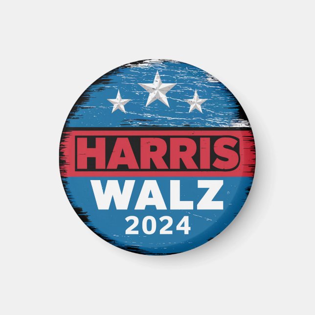 Íman Harris Walz 2024 Eleição Kamala Harris Tim Waltz (Frente)