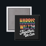 Íman Harris Walz 2024 Juntos Podemos Eleger LGBTQIA<br><div class="desc">Harris Walz 2024 Juntos Podemos Eleger LGBTQIA Rainbow Democrat Vote Blue</div>