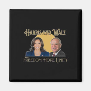 Íman Harris Walz 2024 Kamala E Tim Presidente E Vp