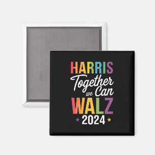 Íman Harris Walz 2024 Kamala Juntos Podemos LGBT
