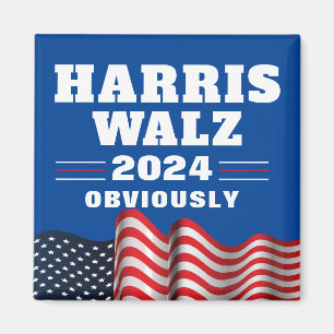 Íman Harris Walz 2024 Obviamente