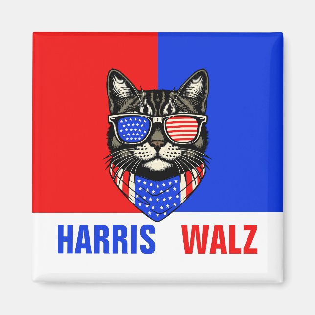 Íman Harris Walz 2024 Obviamente (Frente)
