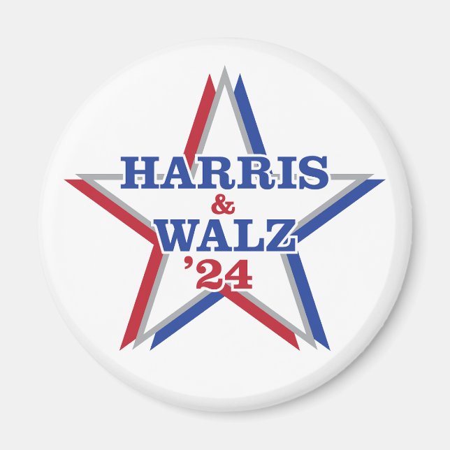 Íman HARRIS & WALZ '24 (Frente)