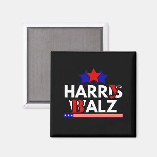 Íman Harris Walz 24 Harry Balz 2024 Meme Democráticos