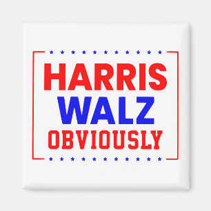 Íman Harris Walz Obviamente Kamala Harris para Presiden