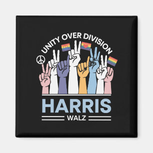 Íman Harris Walz Waltz 2024 Unidade Sobre Divisão