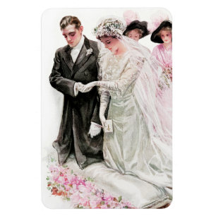 Íman Harrison Fisher: O casamento