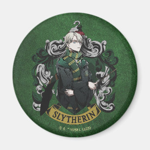 Íman HARRY POTTER™   Anime Draco Malfoy House Crest