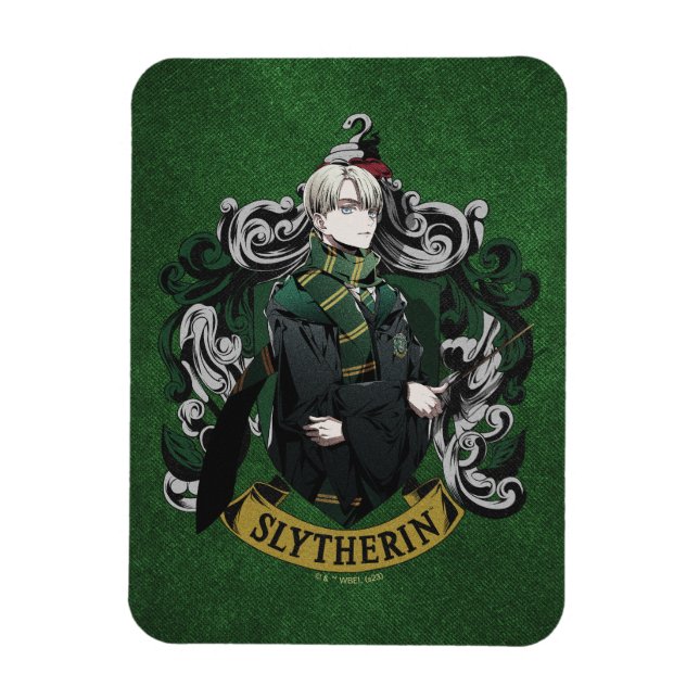 Íman HARRY POTTER™ | Anime Draco Malfoy House Crest (Vertical)