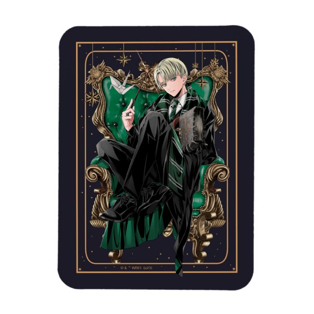 Íman HARRY POTTER™ | Anime Draco Malfoy Seated (Vertical)
