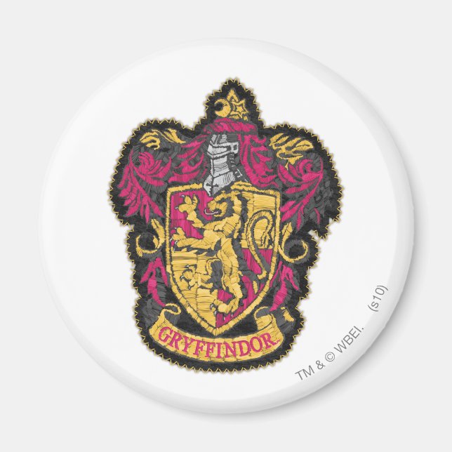 Íman Harry Potter | Brasão da Casa Gryffindor (Frente)