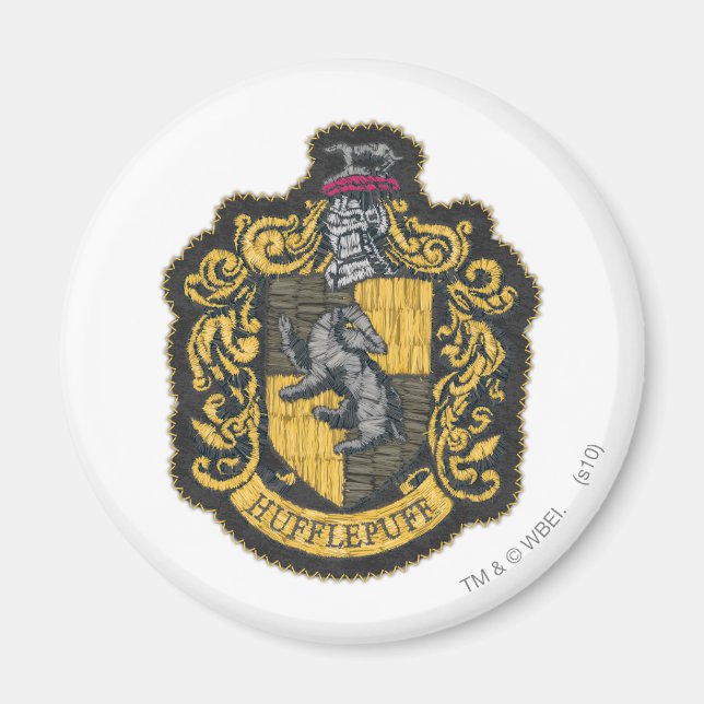 Íman Harry Potter | Brasão da Hufflepuff Patch (Frente)