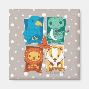 ÍMAN HARRY POTTER™   CARTOON HOGWARTS™ HOUSES