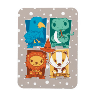 ÍMAN  HARRY POTTER™   CASAS DA CARTON HOGWARTS™